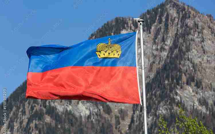 Liechtenstein flag 