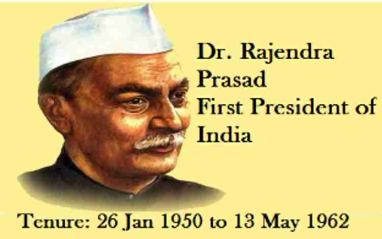 First President Dr. Rajendra Prasad