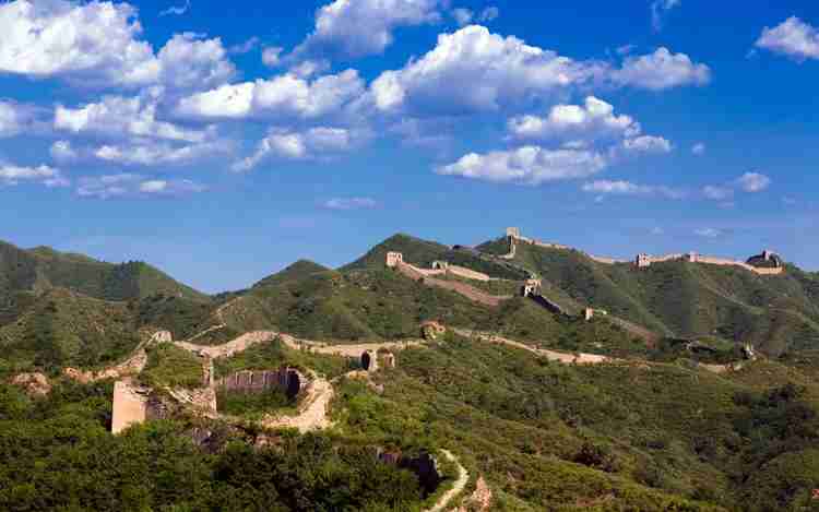 the Great Wall of China