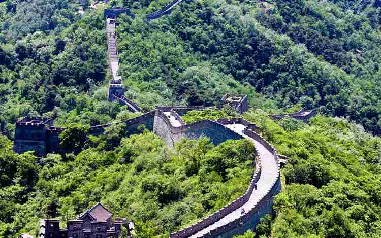 the Great Wall of China