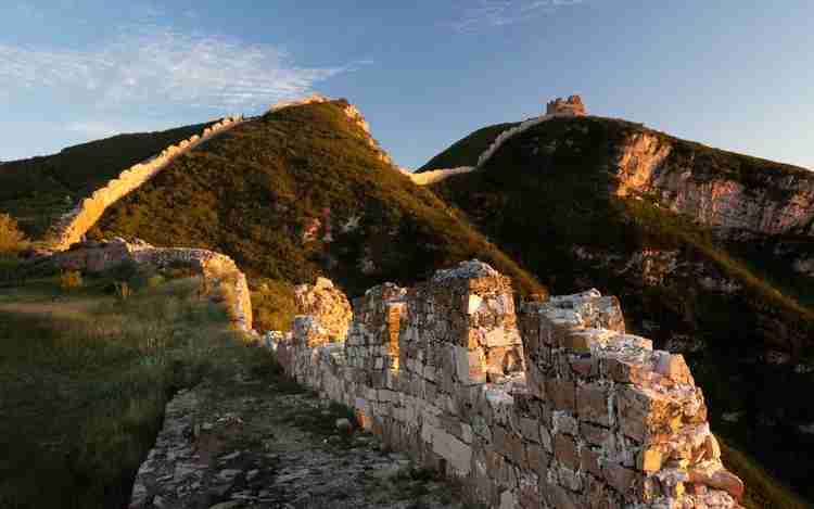 the Great Wall of China